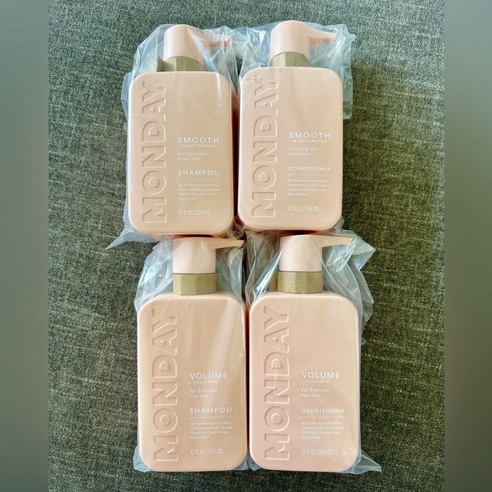 Monday Shampoo & Conditioner duos - Volume & Smooth